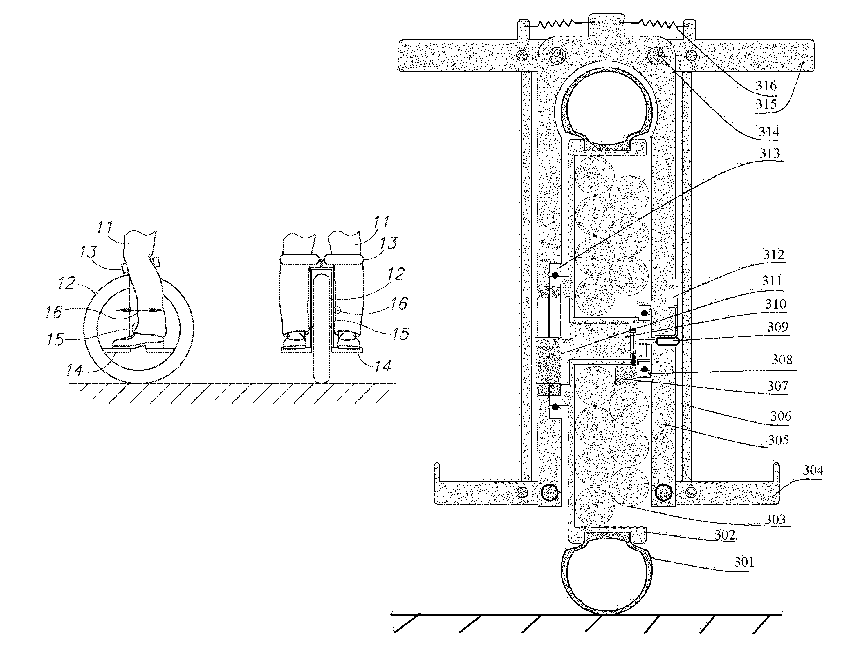 Motorized transport vehicle for a pedestrian