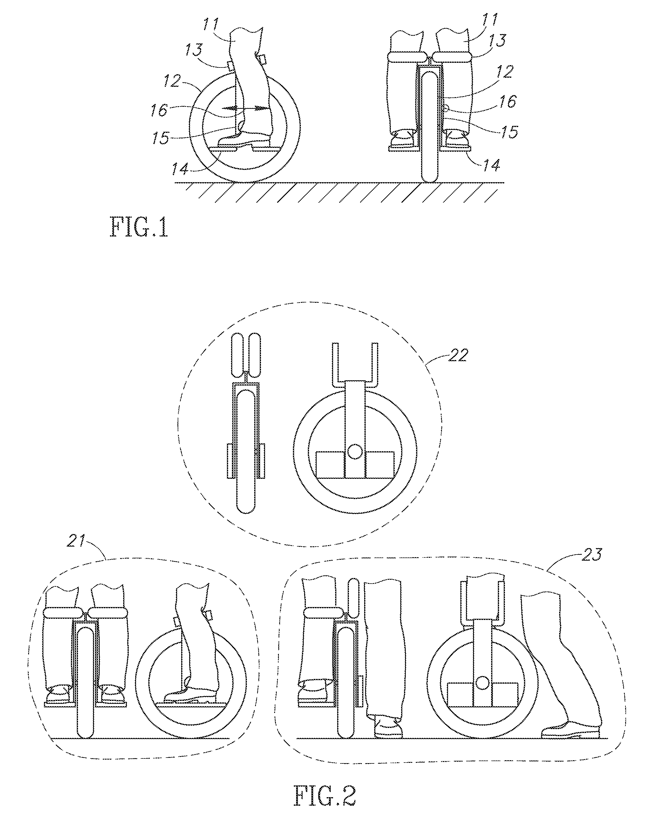 Motorized transport vehicle for a pedestrian