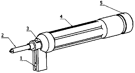 Screwdriver capable of automatically receiving and feeding screws