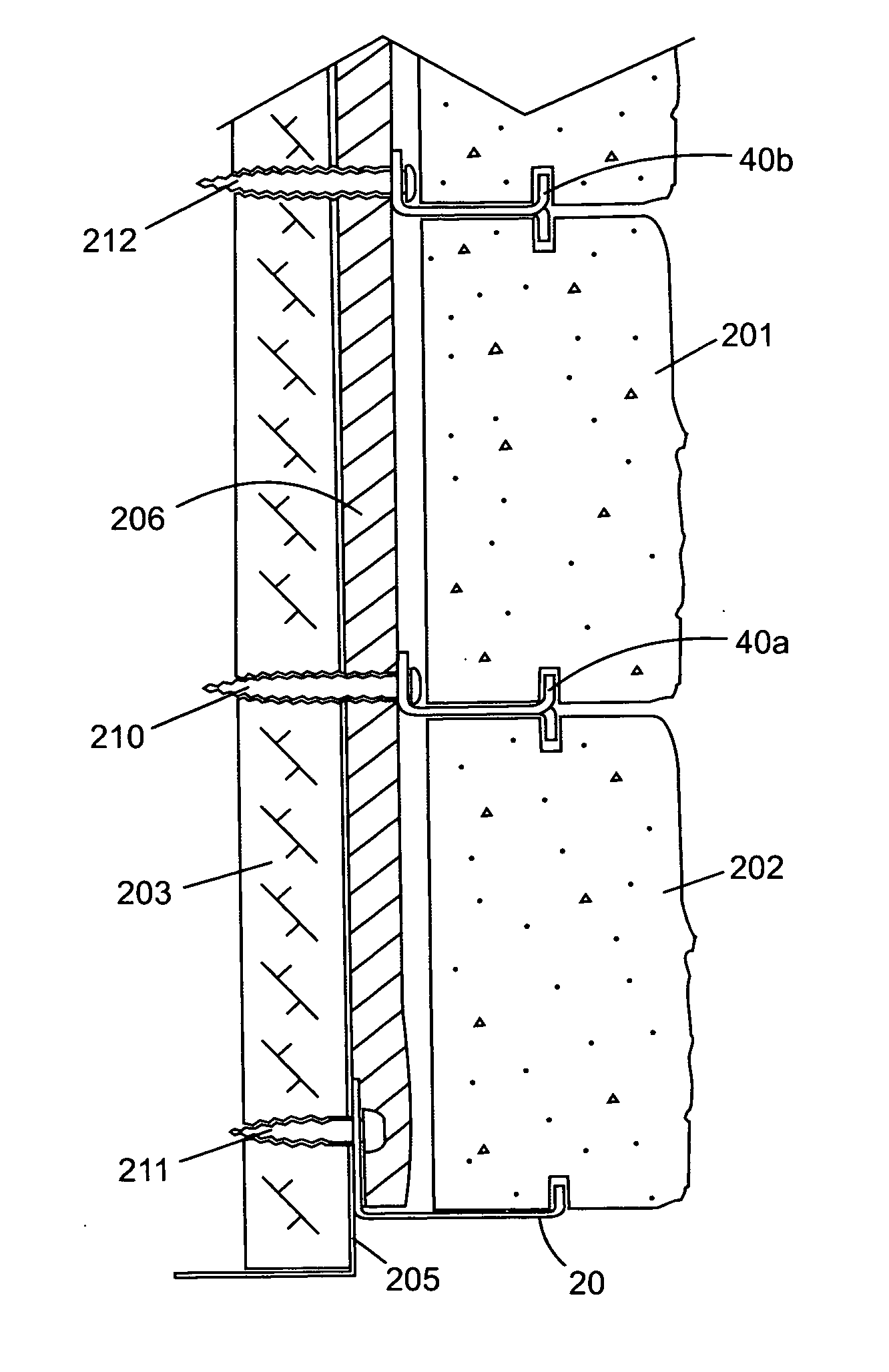 Thin stone or brick veneer wall system and clips therefor