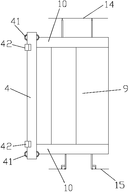 Passenger elevator with external lift car