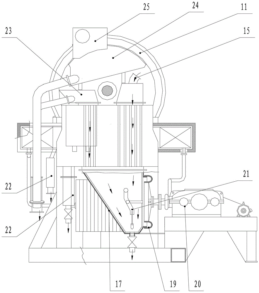 Medium and fine particle high gradient wet strong magnetic pre-selection equipment