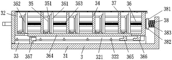 A storage cabinet for financial vouchers