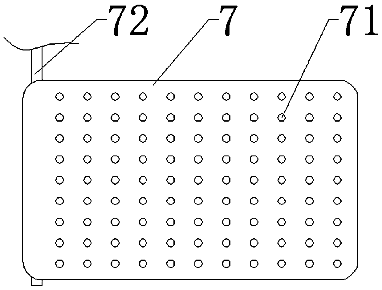 Quick lime crushing device and process