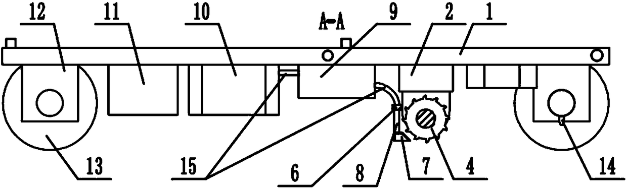 Energy-saving road marker removal device