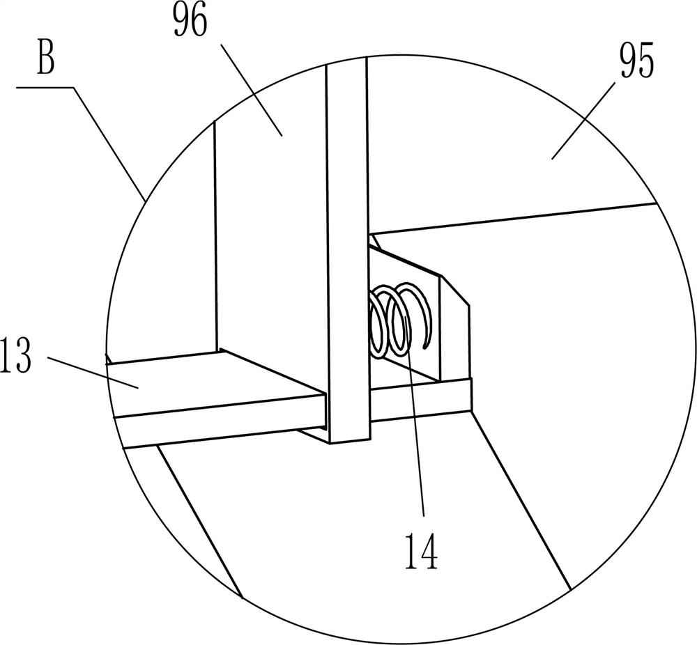 Iron nail box loading machine