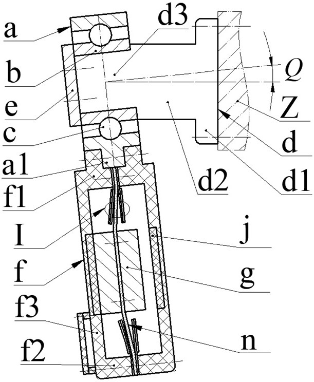 A Rotationally Excited Oscillating Friction-Piezoelectric Generator