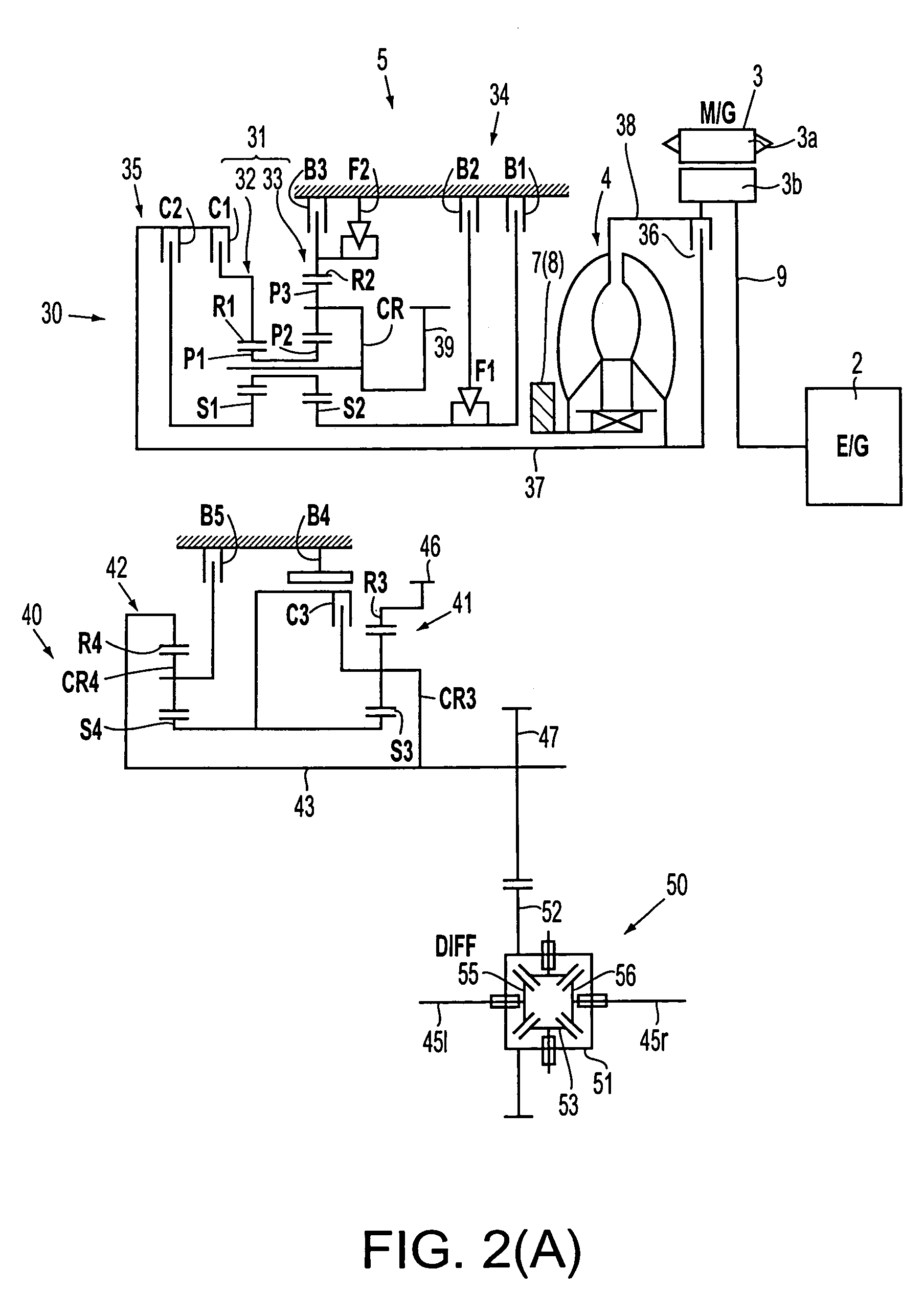 Control device for a hybrid vehicle