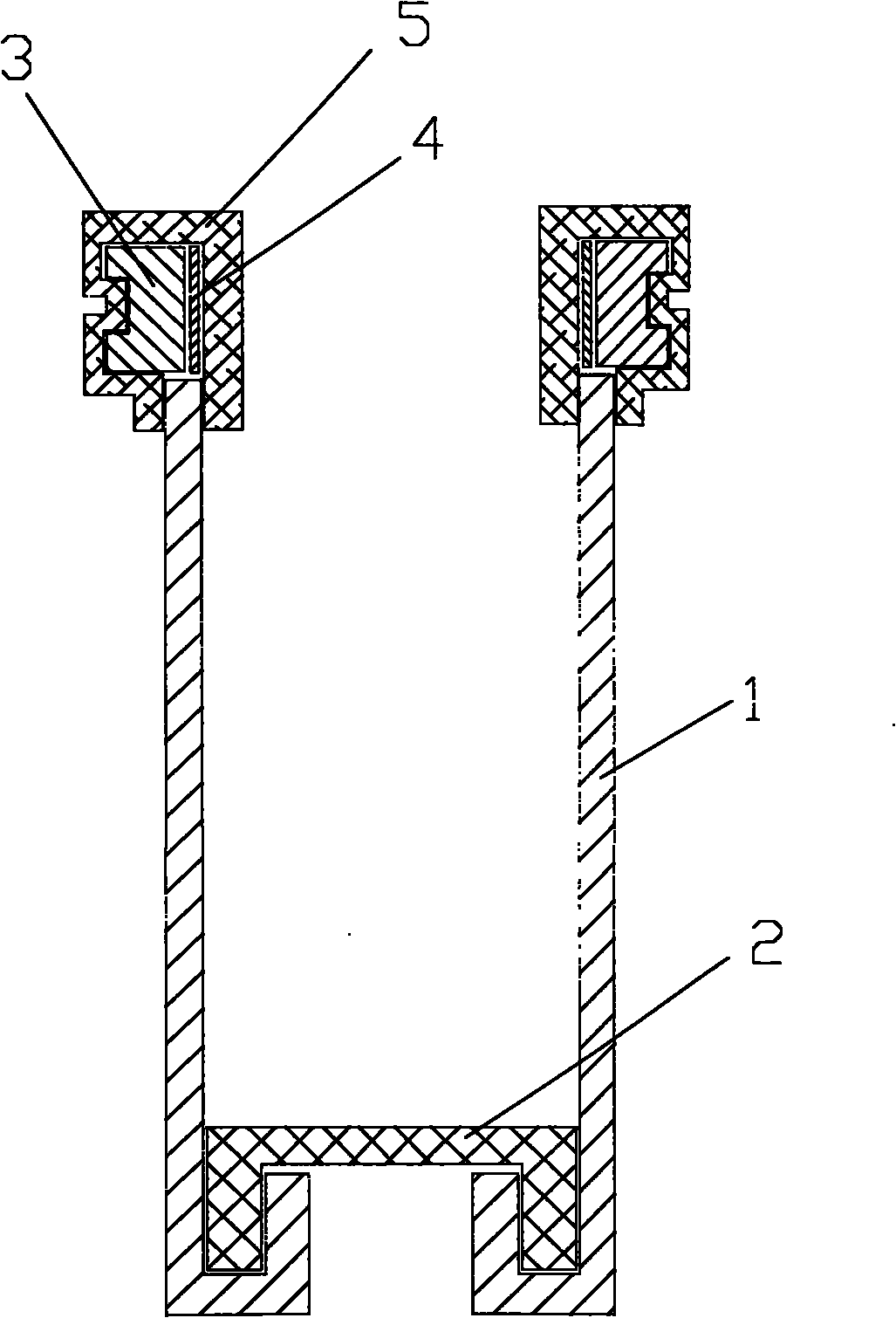 A kind of preparation method of dust filter bag