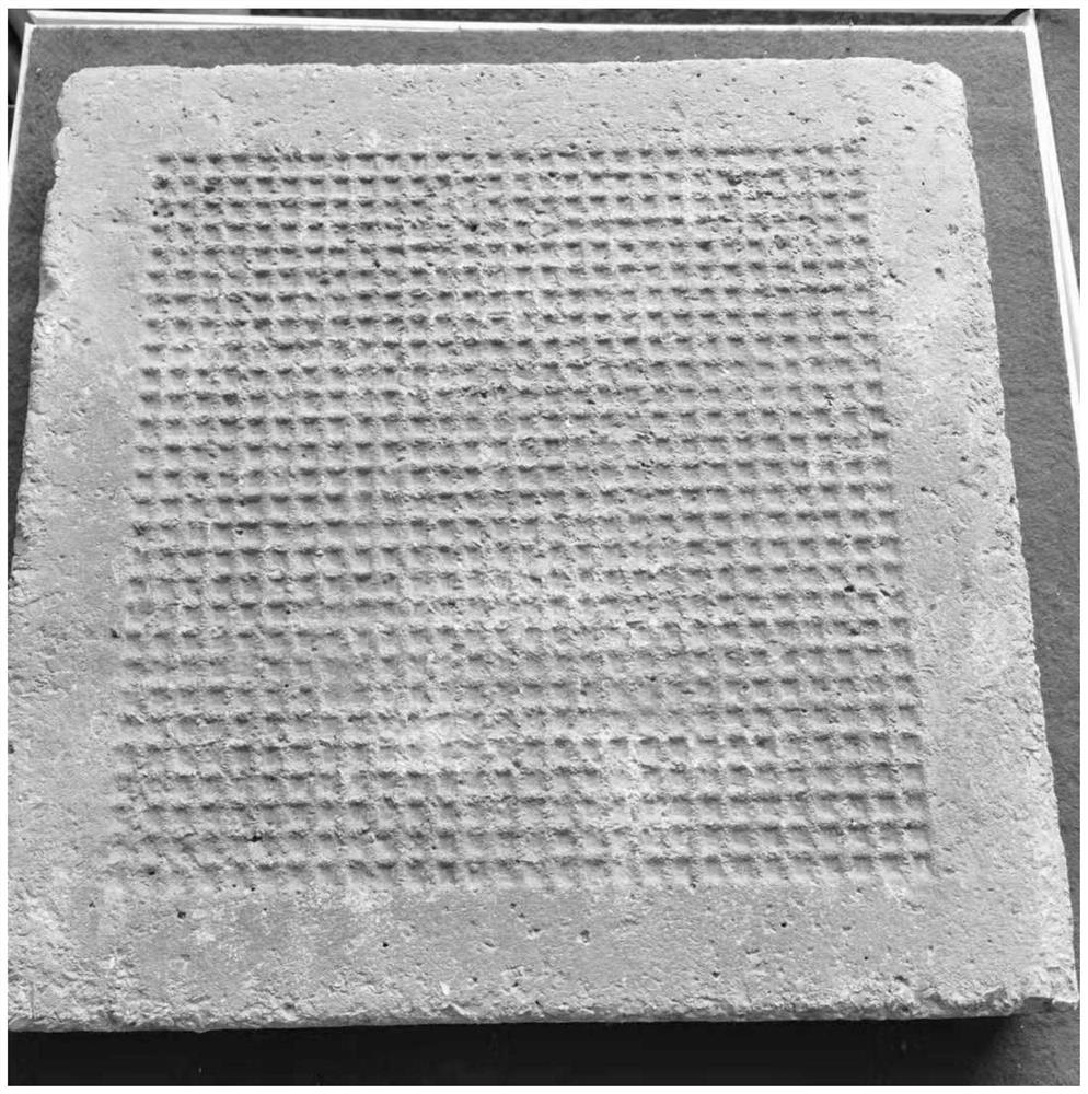 A kind of material and method for making the surface of concrete products old