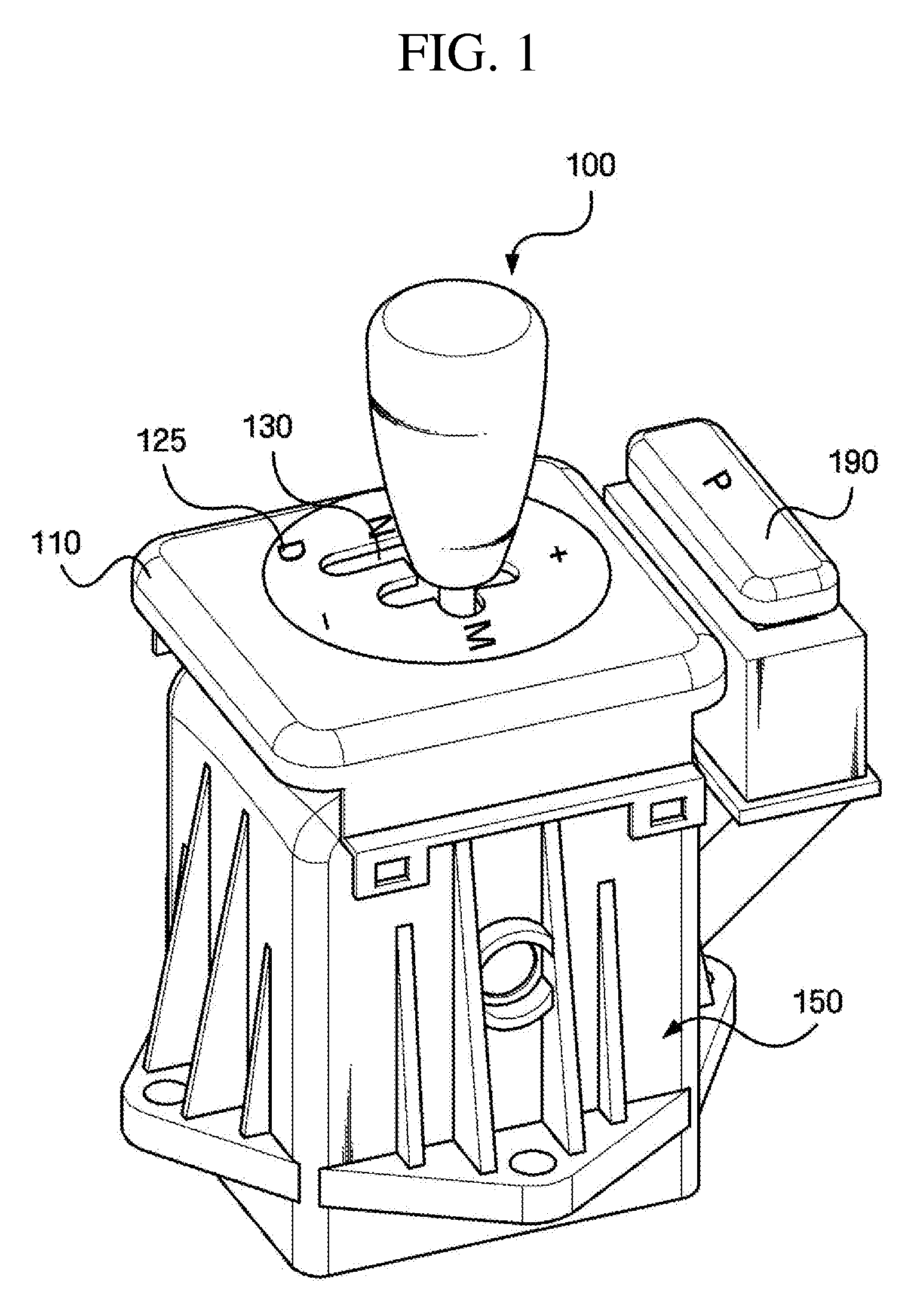 Electronic Shift Lever Assembly