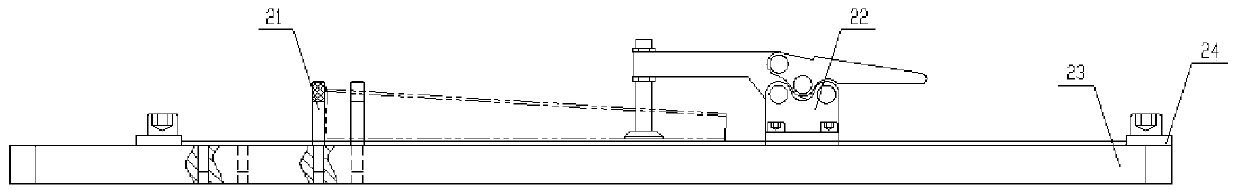 A clamping flexible tool suitable for sheet metal brackets