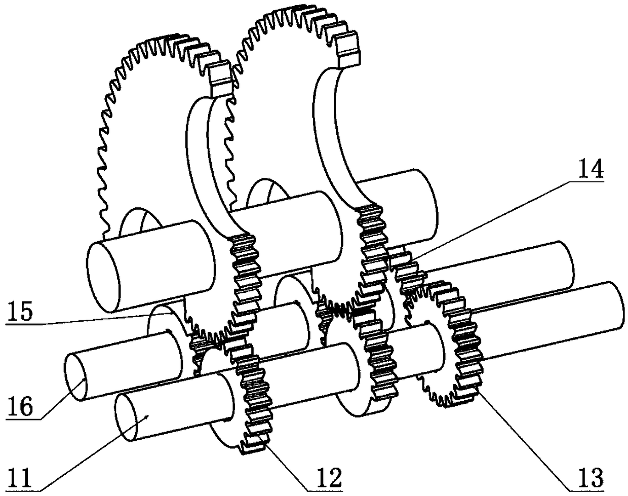 A linear reciprocating piston power machine