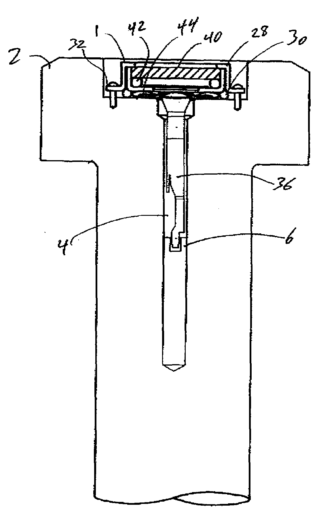 Method and apparatus for indicating a load