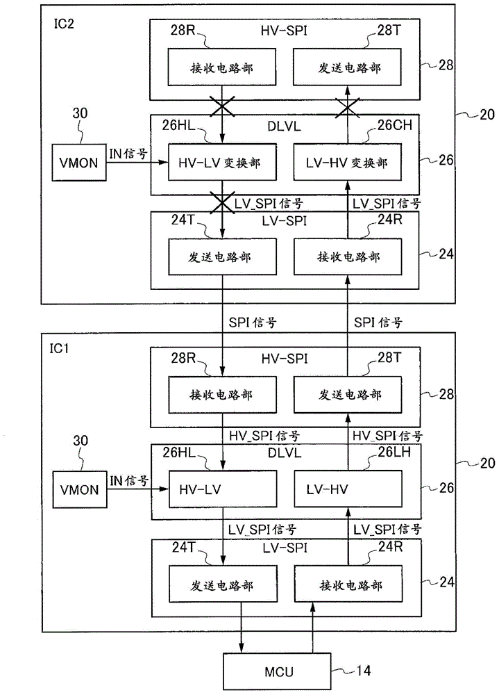 Battery monitoring system and semiconductor device