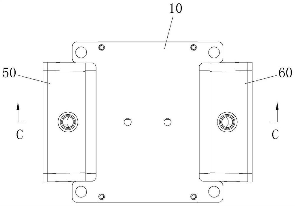 Improved air pump magnetic rod fixing structure