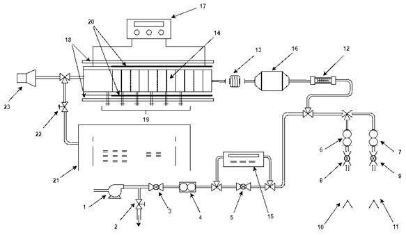 A low-temperature partial oxidation reforming system for fuel based on cold flame and its working method