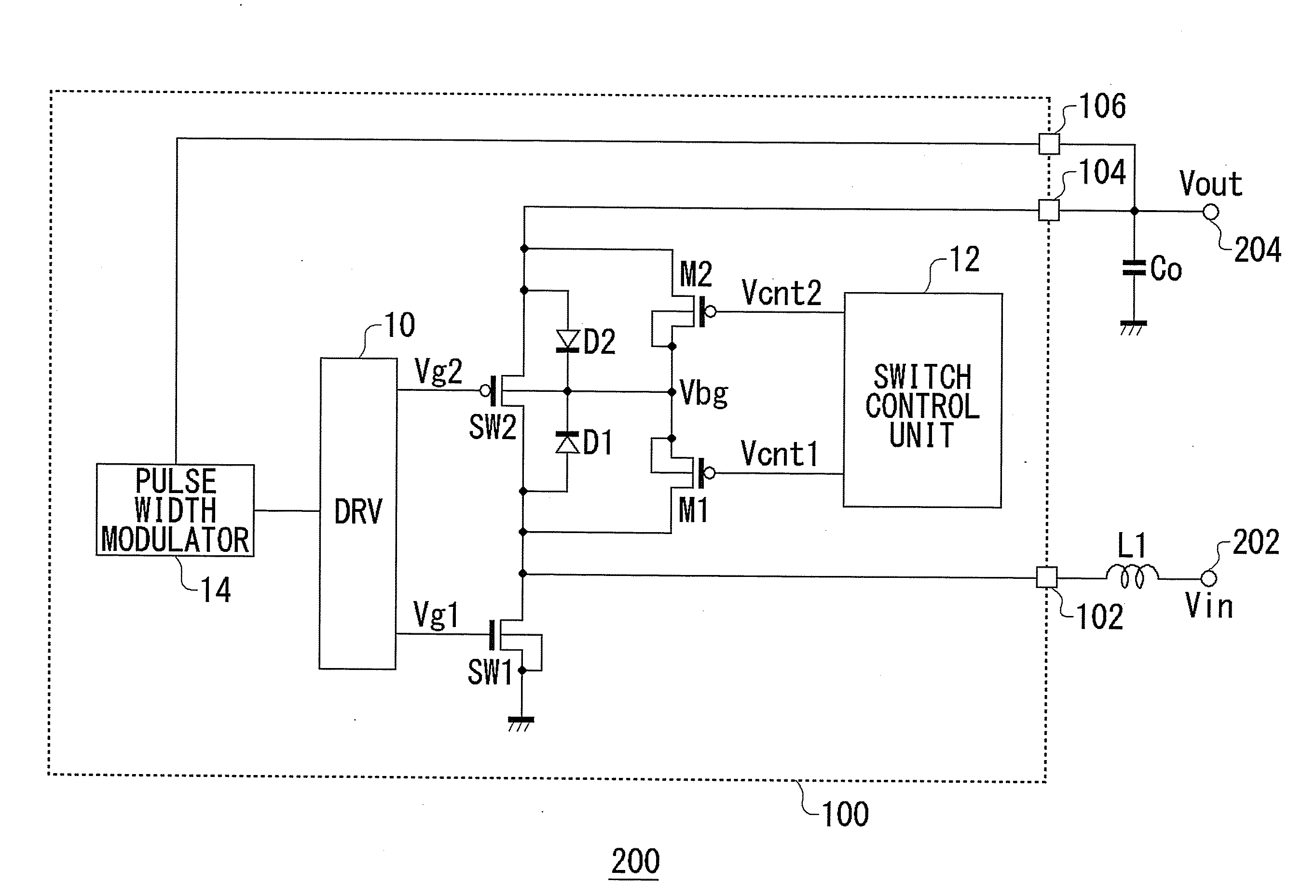 Step-up/down switching regulator