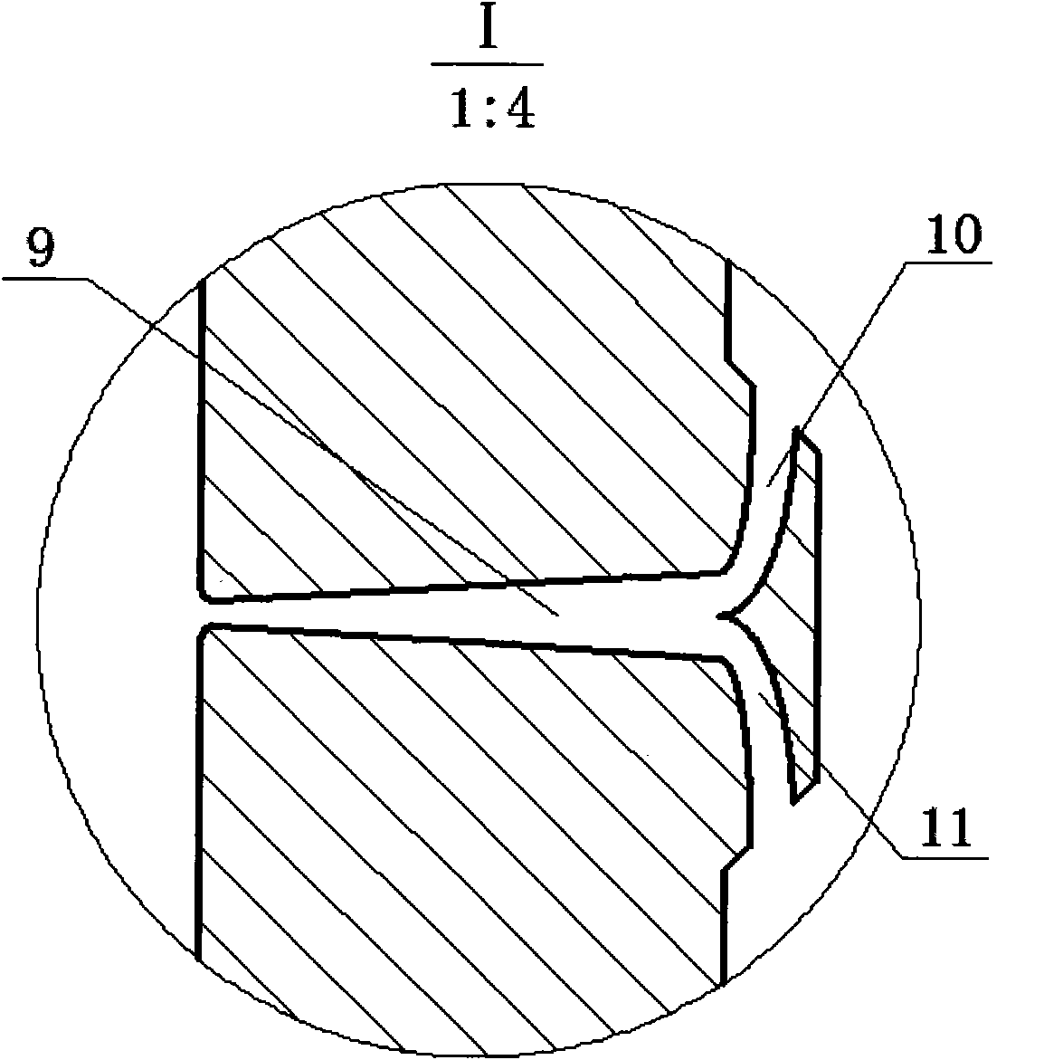 Valveless piezoelectric pump of elliptical combined pipe