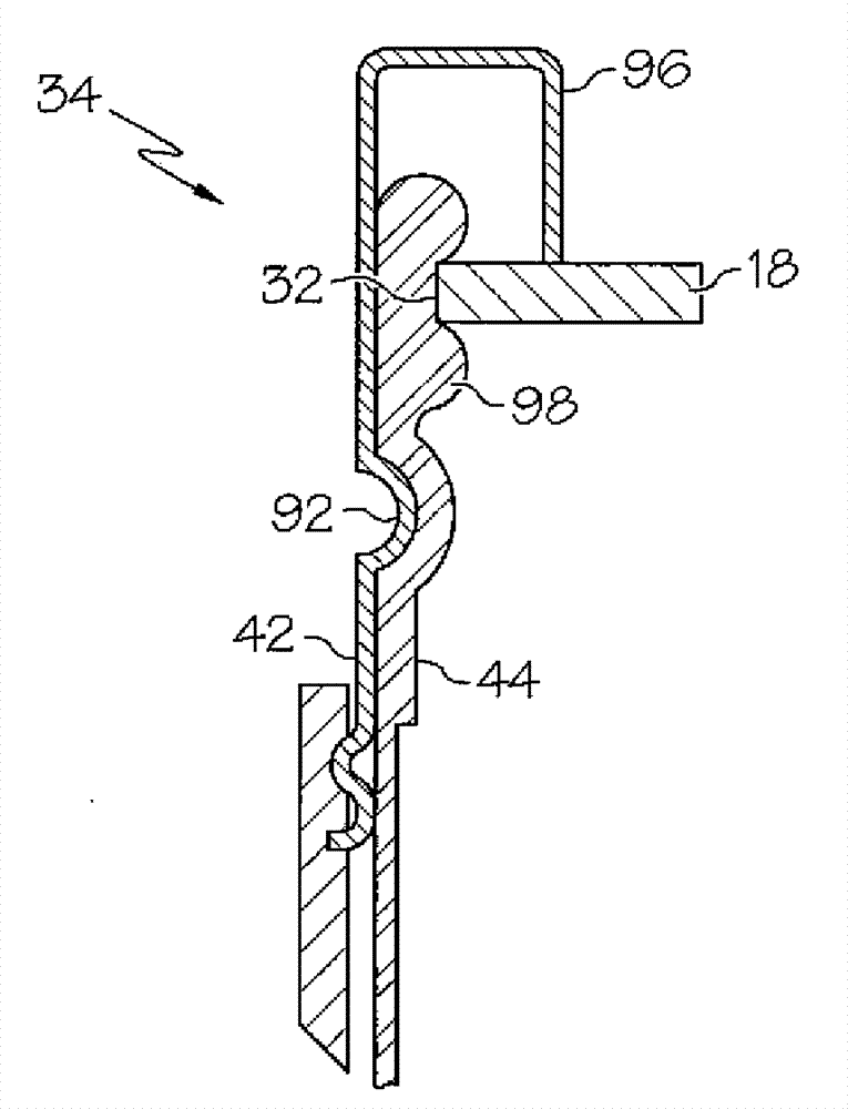 Variable length bag cage