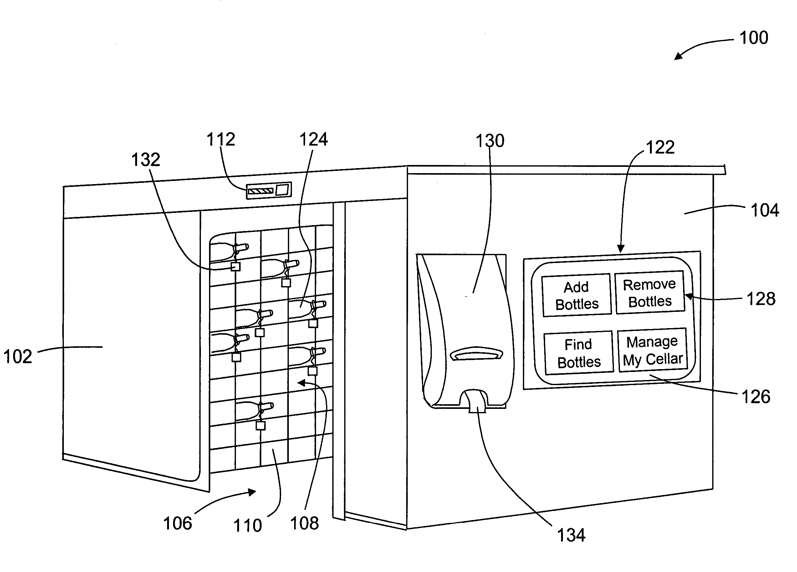 Cellar management system and methods for managing a wine cellar