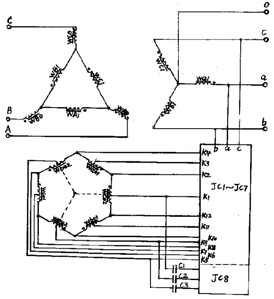 Curved compensating transformer and its phase-shift voltage regulating method