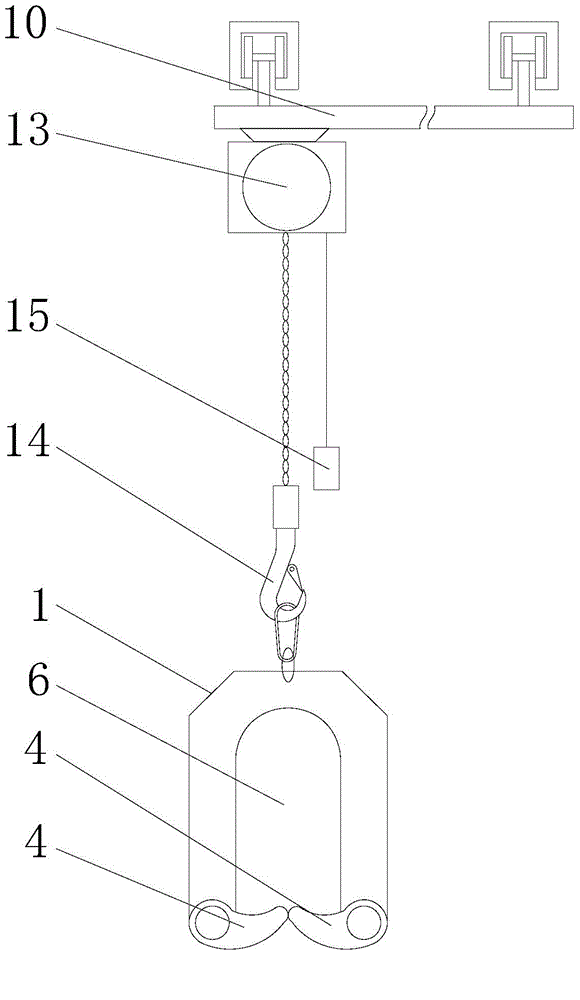 Door hanging mechanism for recycling electric vehicles