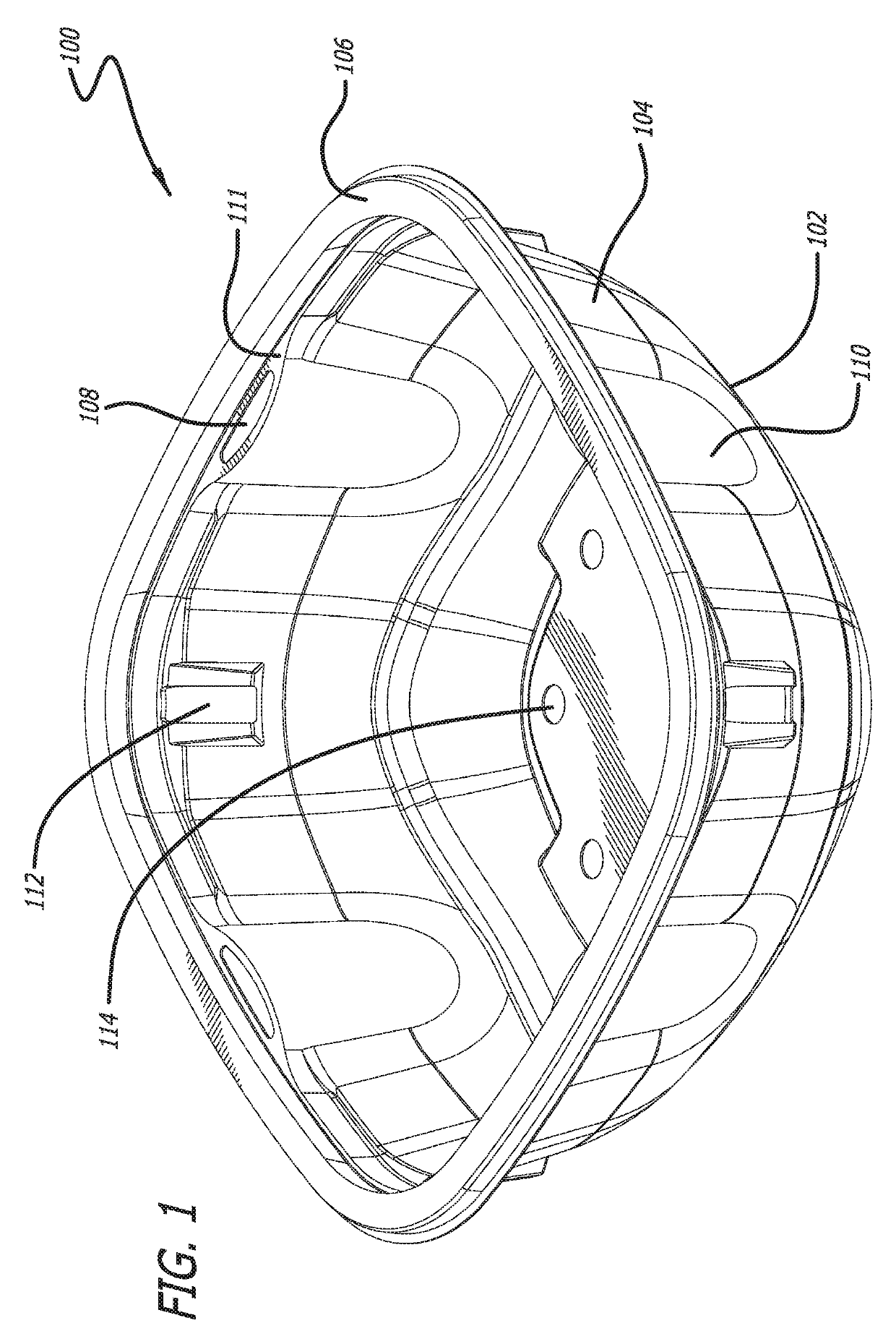 Ventilated container for produce