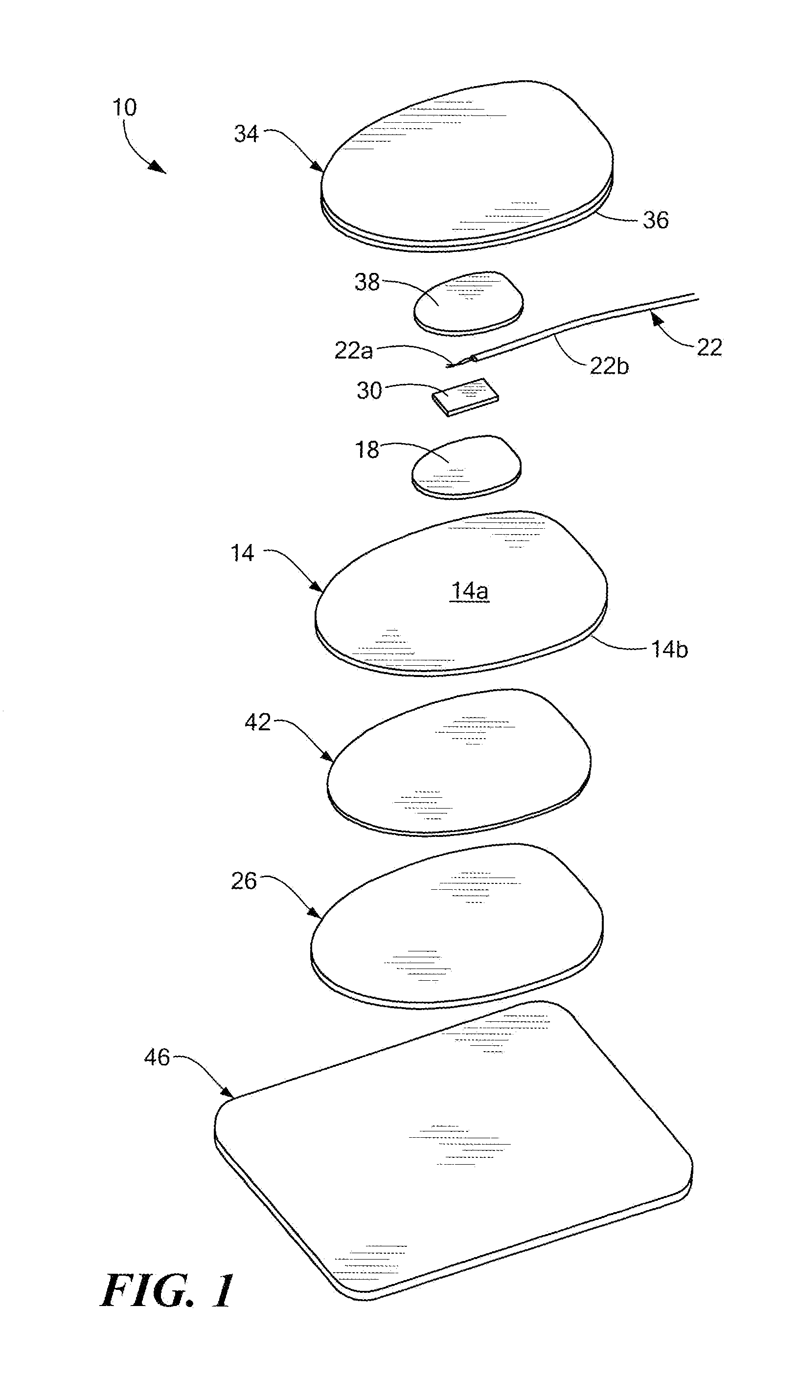 Apparatus and method for energy distribution in a medical electrode