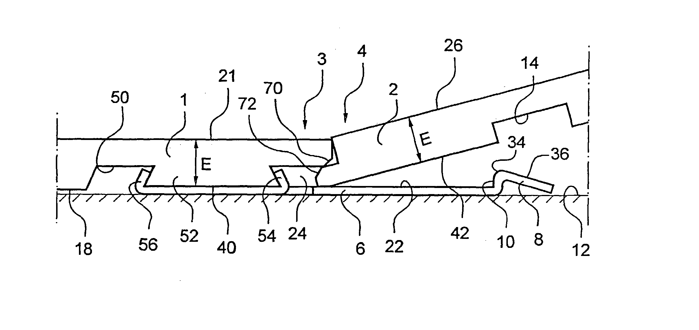 System for joining building panels