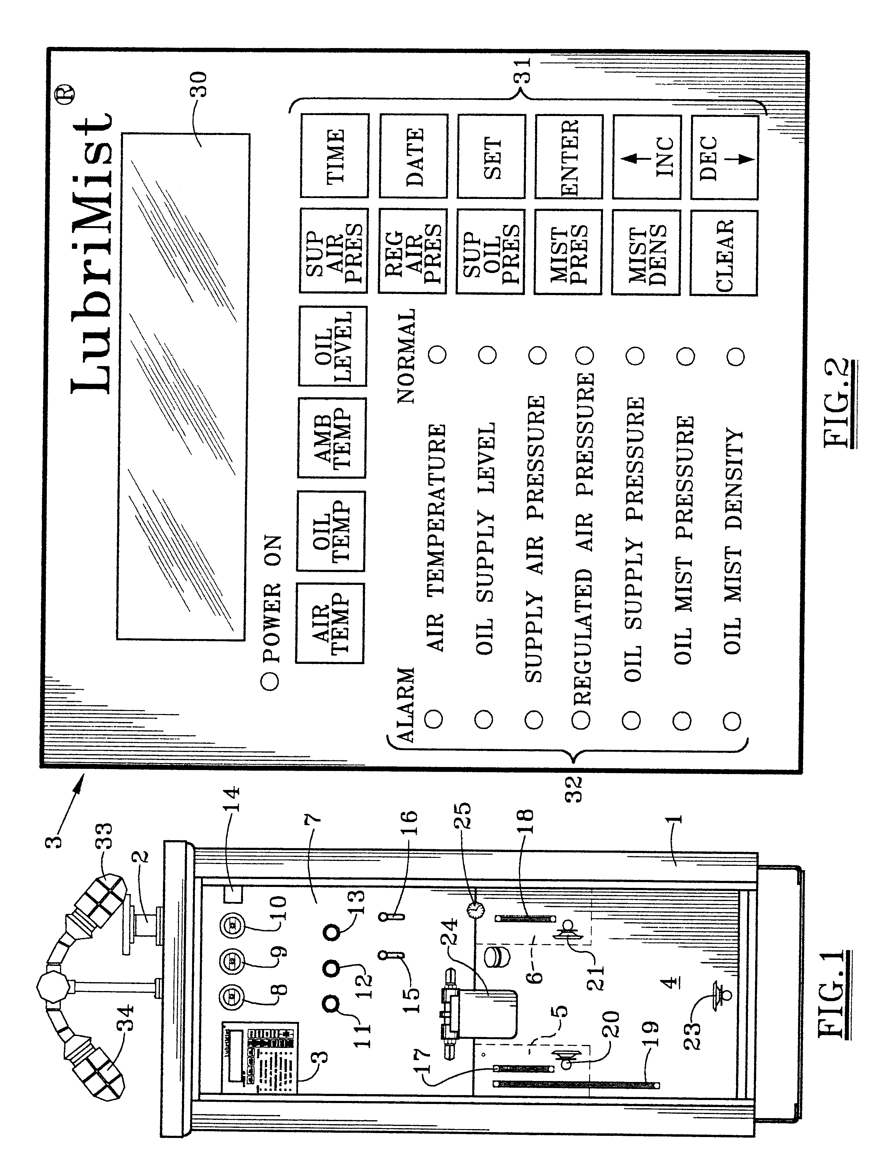 Oil mist generating system