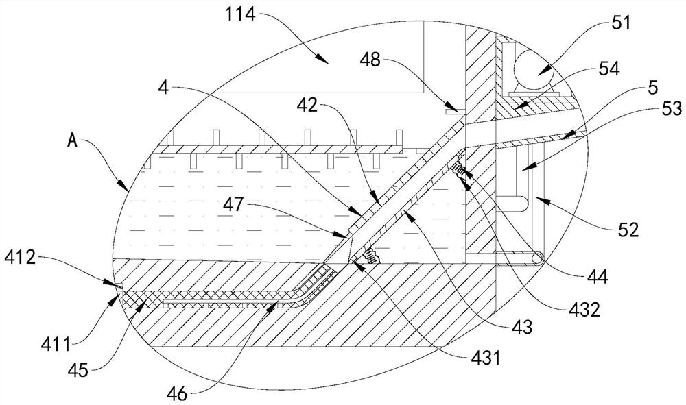 Healthy and dustproof protection device for textile production workshop