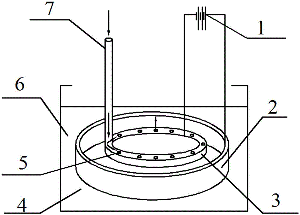 Composite regeneration device and method for complex iron catalyst for natural gas desulfurization