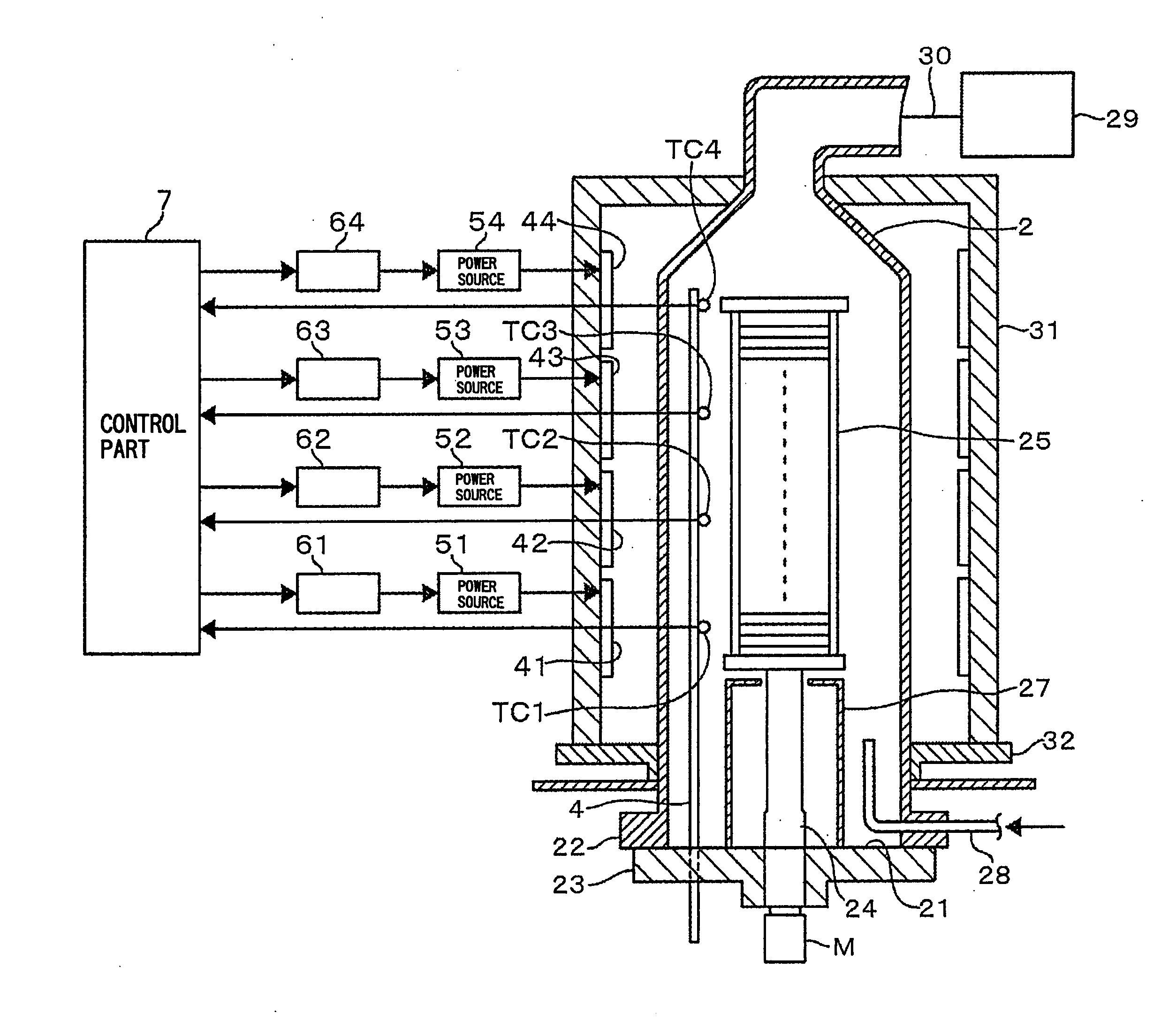 Heat processing apparatus, method of automatically tuning control constants, and storage medium