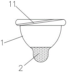 Novel icy-inside and hot-outside ice-and-fire type condom