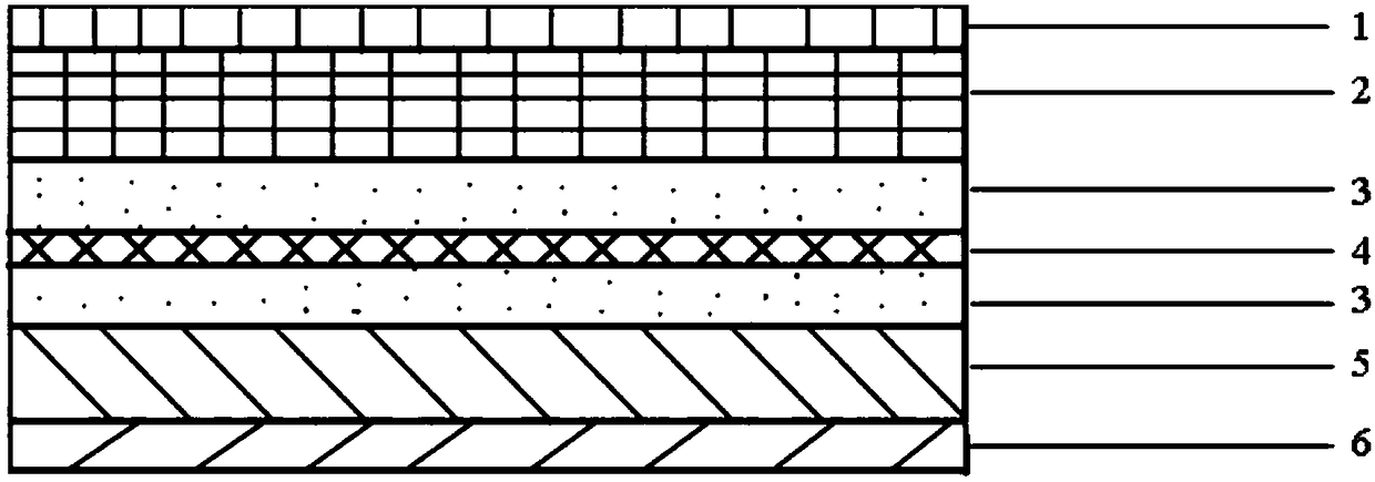 Composite flexible electrode as well as preparation method and application thereof