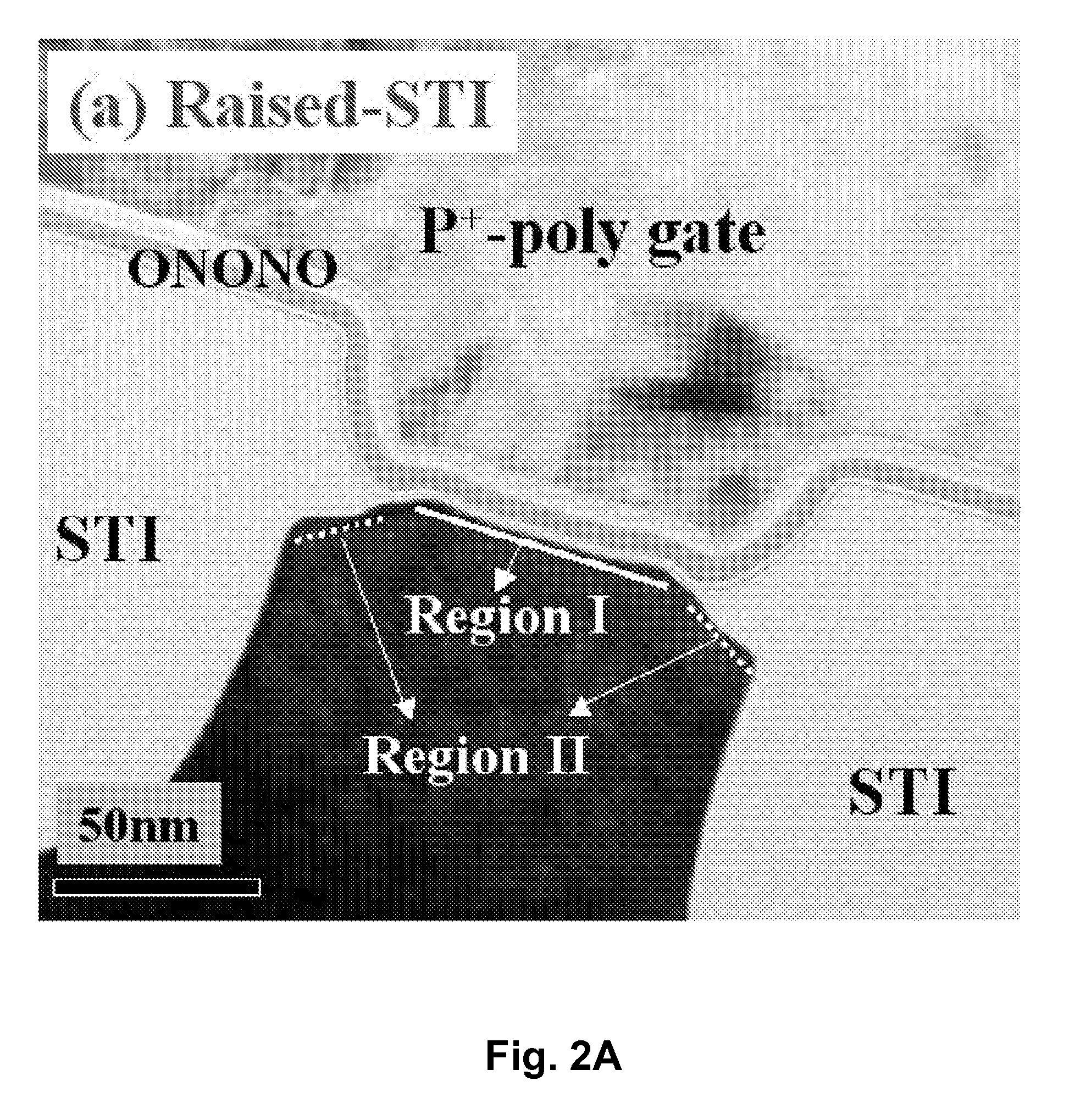 Lateral pocket implant charge trapping devices