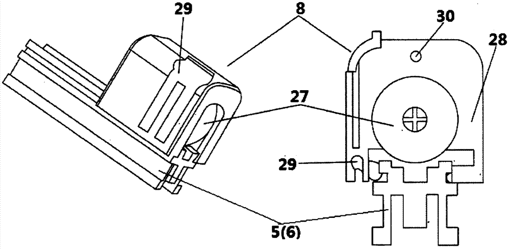 Flat throw decomposition demonstration experimental device and its experimental method