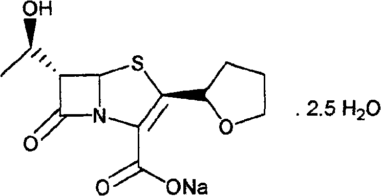 Synthetic method of faropenem sodium