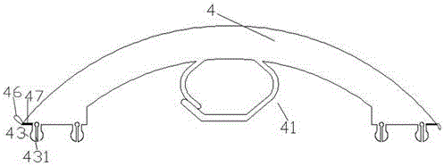 Pipeline protective cover device convenient to assemble and disassemble and assembling method thereof