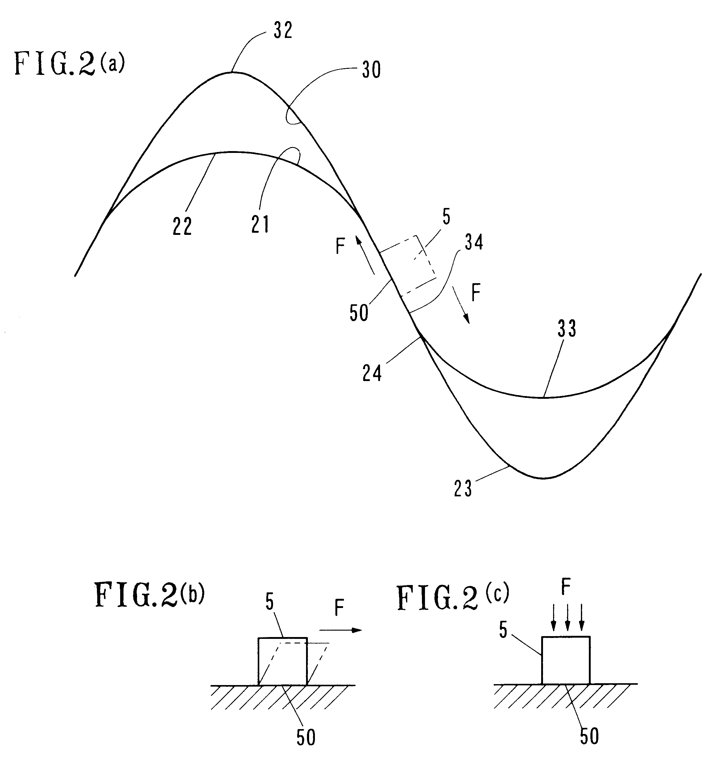 Shock absorbing device for shoe sole