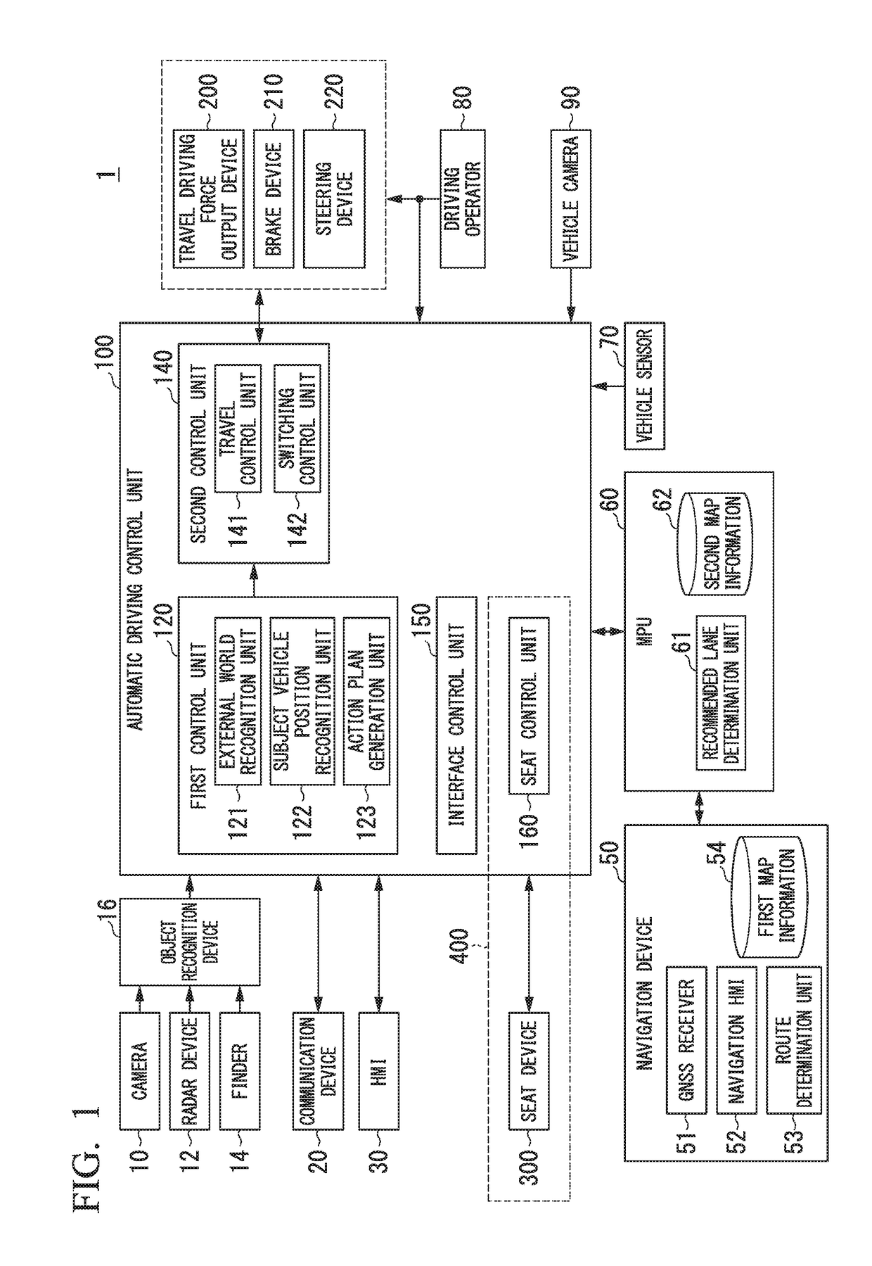 Vehicle seat control system, vehicle seat control method, and storage medium