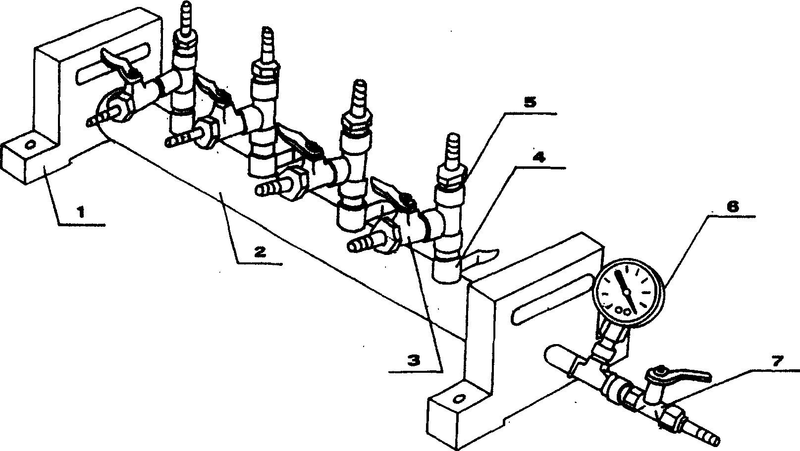 Filtering device with multiple heads