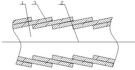 Silver-plated copper strip wrapping structure of stable-phase cable and manufacturing equipment and preparation method thereof