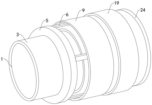 Anti-failure joint for mine exploration equipment