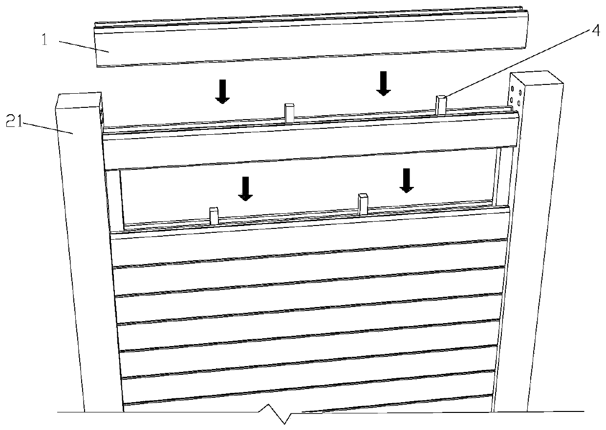 Wood frame-log cabin type wall mixing structure system