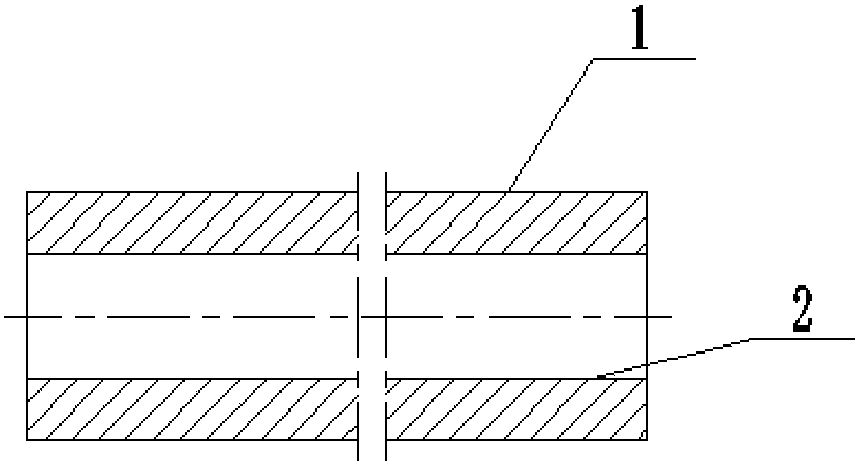 Machining method for floating bush of turbocharger