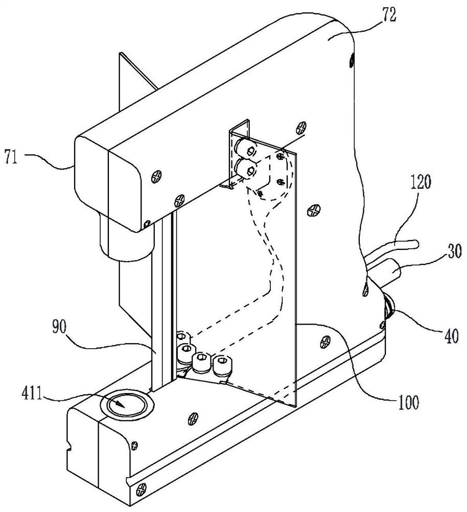 Handheld water cutting device for livestock carcass cutting and system using handheld water cutting device