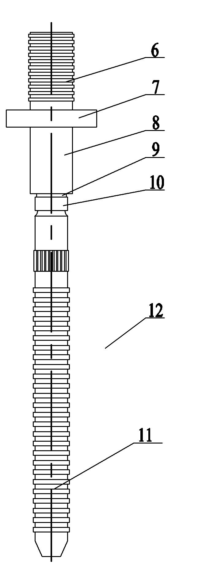 Self-locking drum-shaped blind rivet