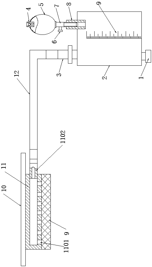 Negative pressure drainage system for wound